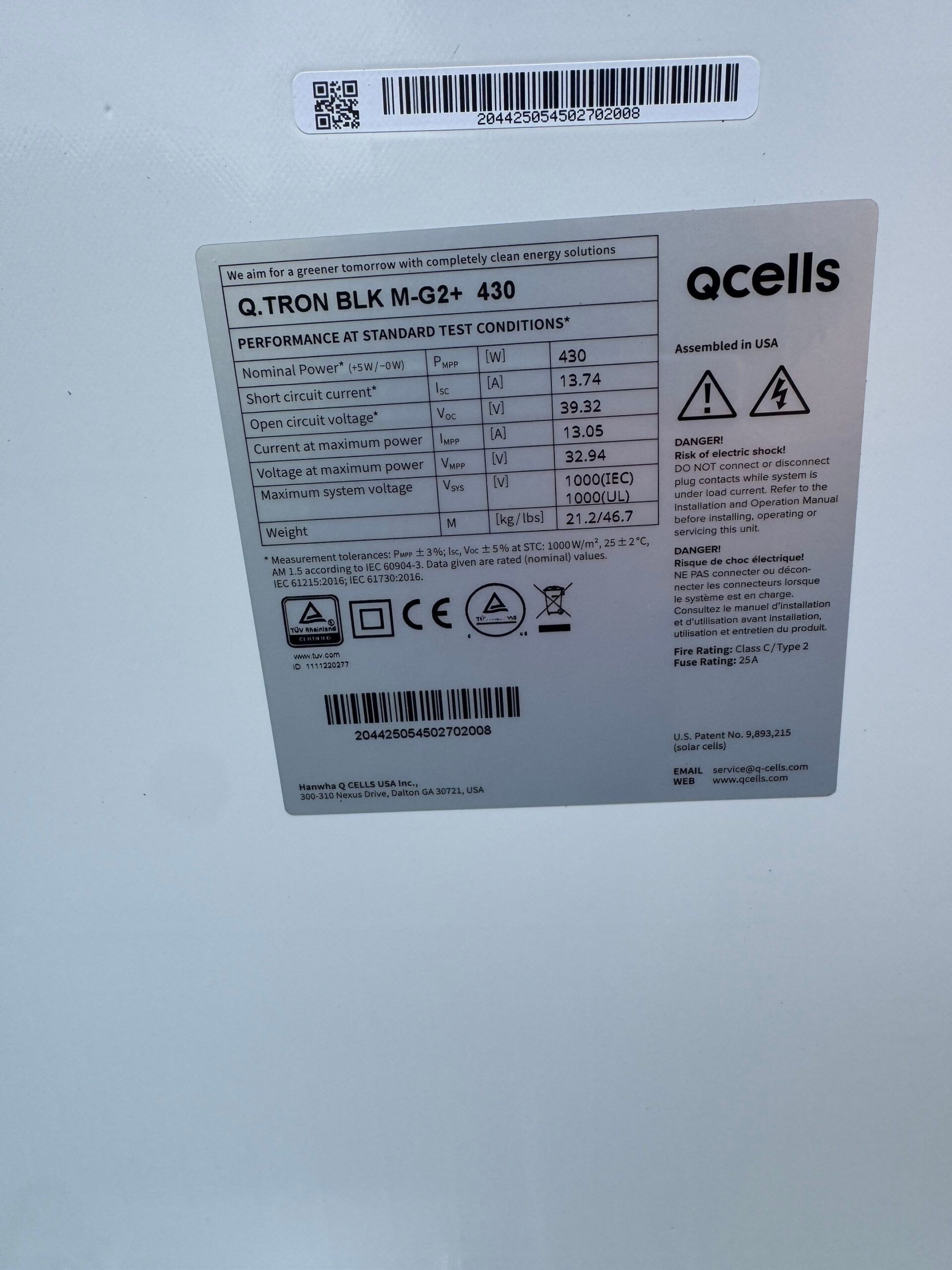 6.45KW Enphase Micro Inverter System