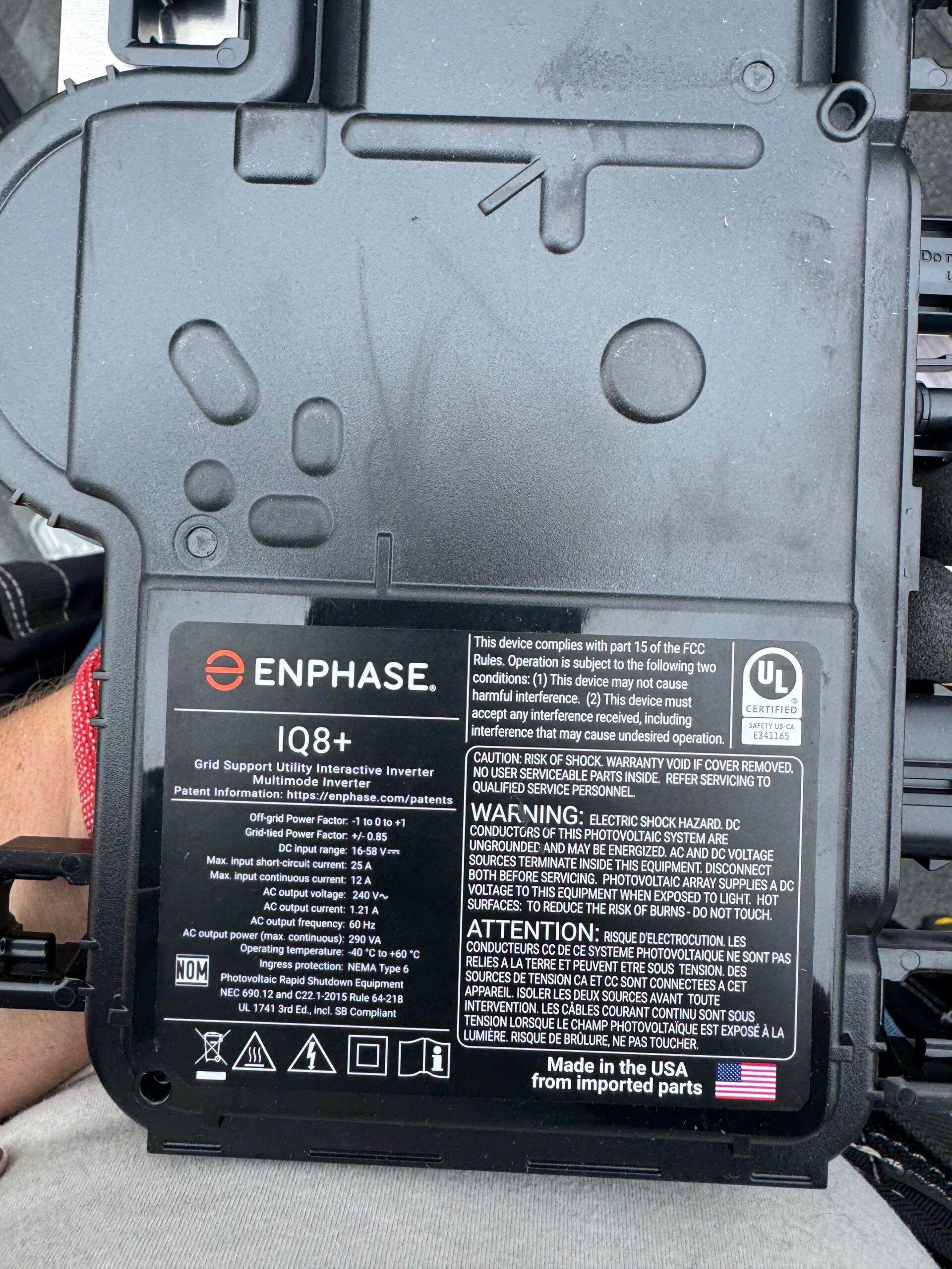 6.45KW Enphase Micro Inverter System