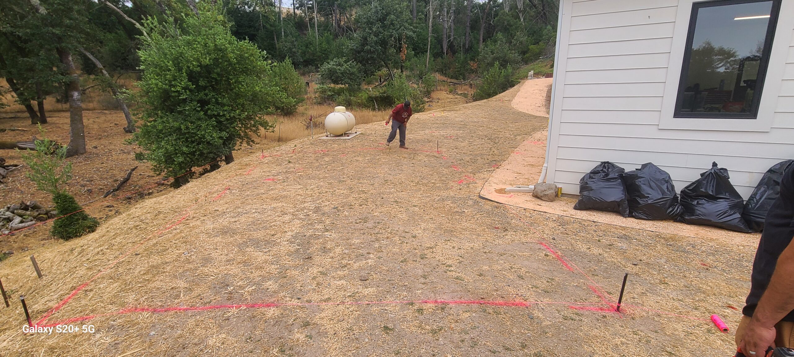 Groundmount Solar with x3 Franklin aPower 2 Batteries