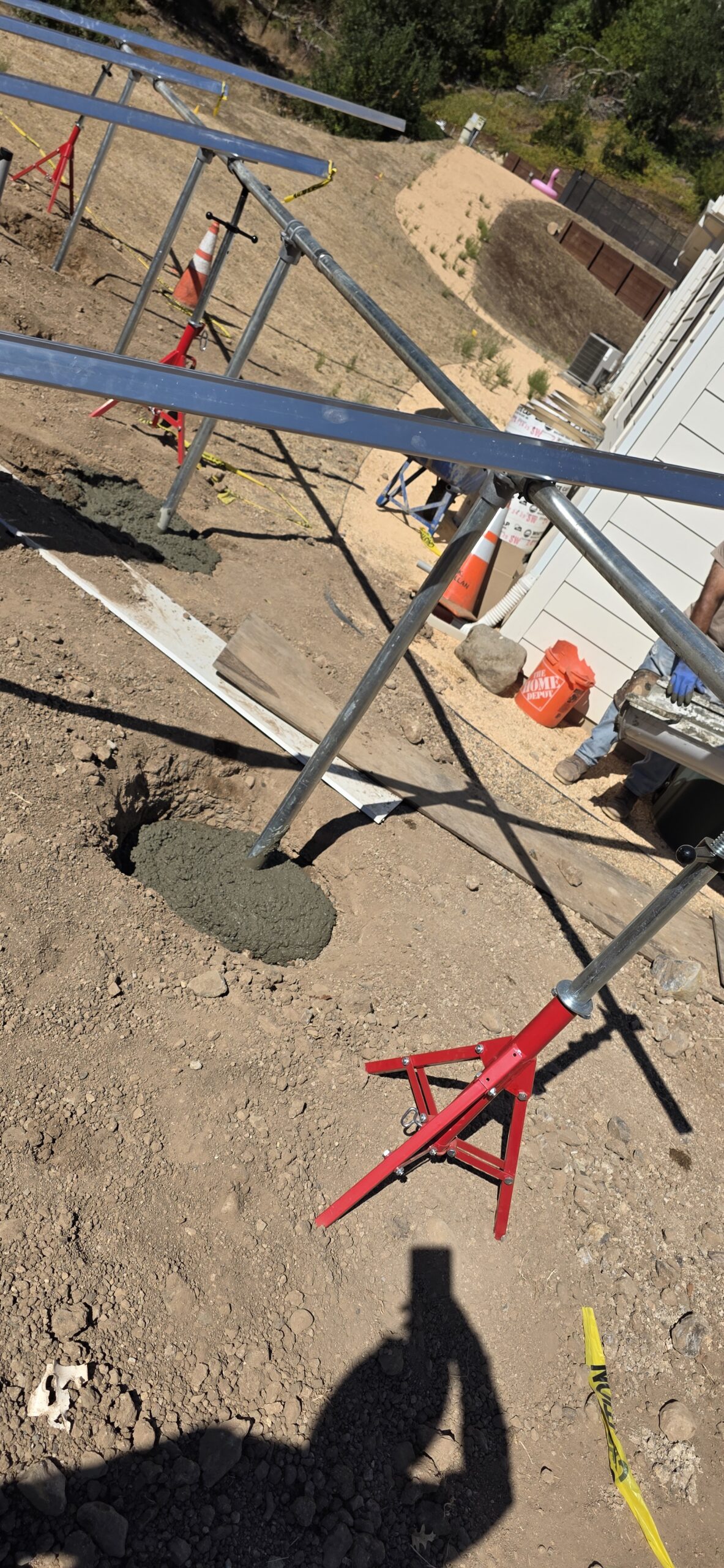 Groundmount Solar with x3 Franklin aPower 2 Batteries