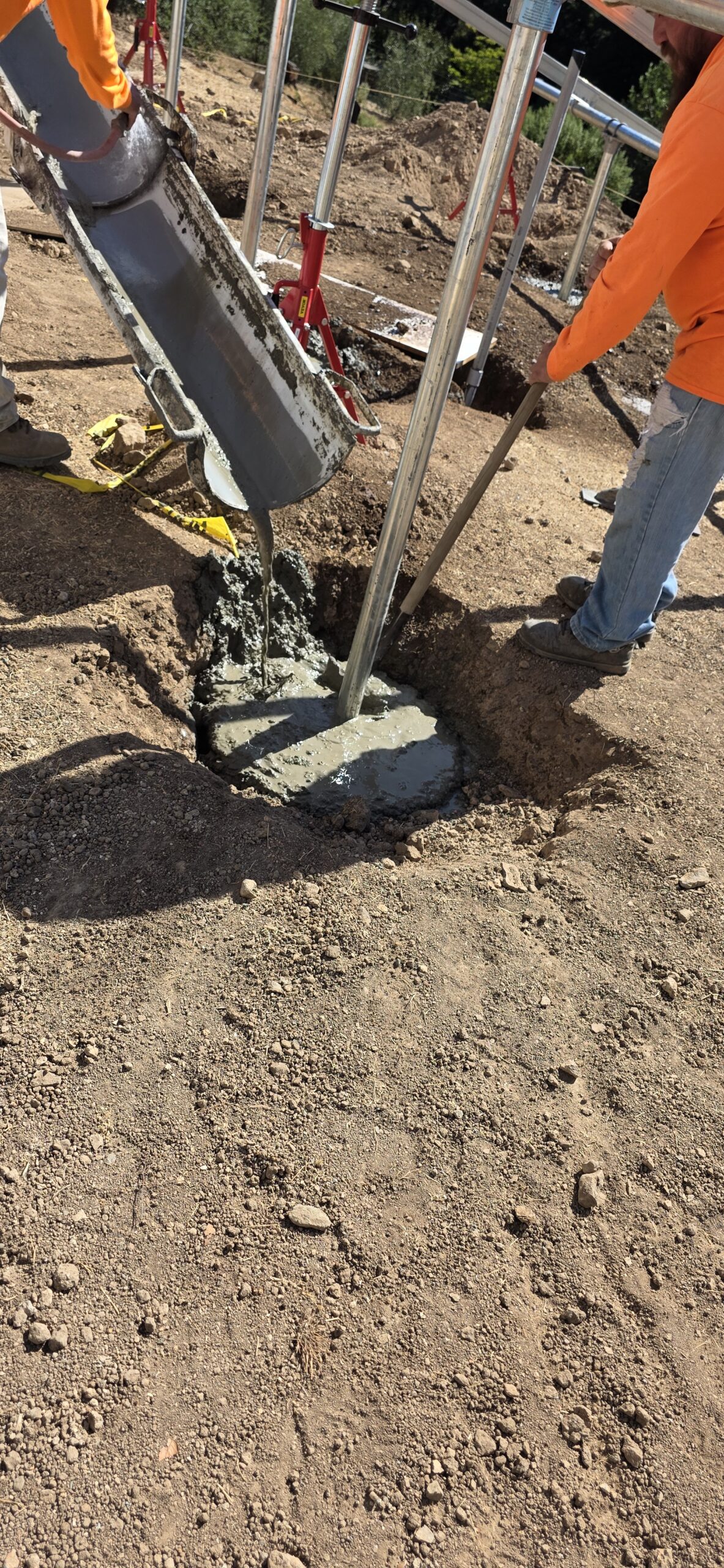 Groundmount Solar with x3 Franklin aPower 2 Batteries