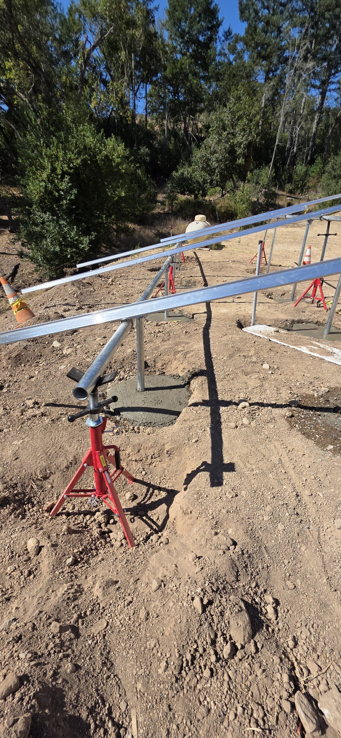 Groundmount Solar with x3 Franklin aPower 2 Batteries